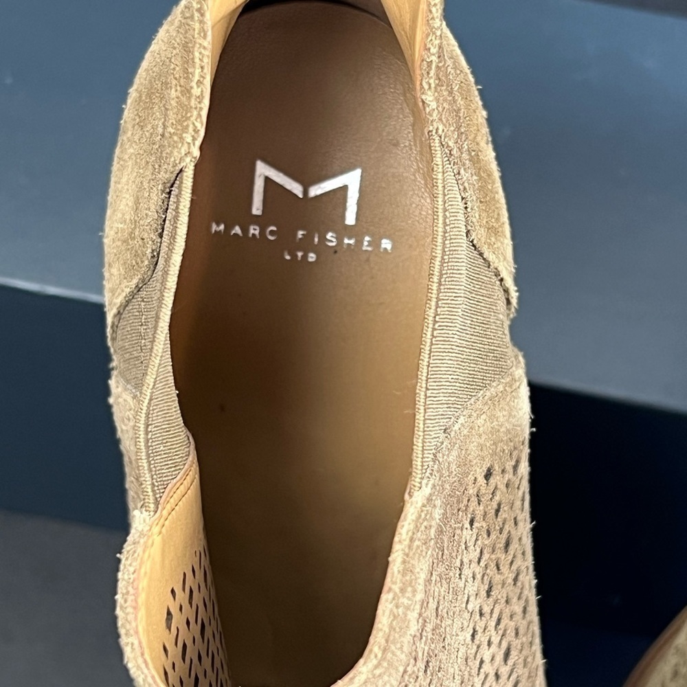 The cutest Marc Fisher suede boots, NEW! Size 9.5 - Picture 6 of 9